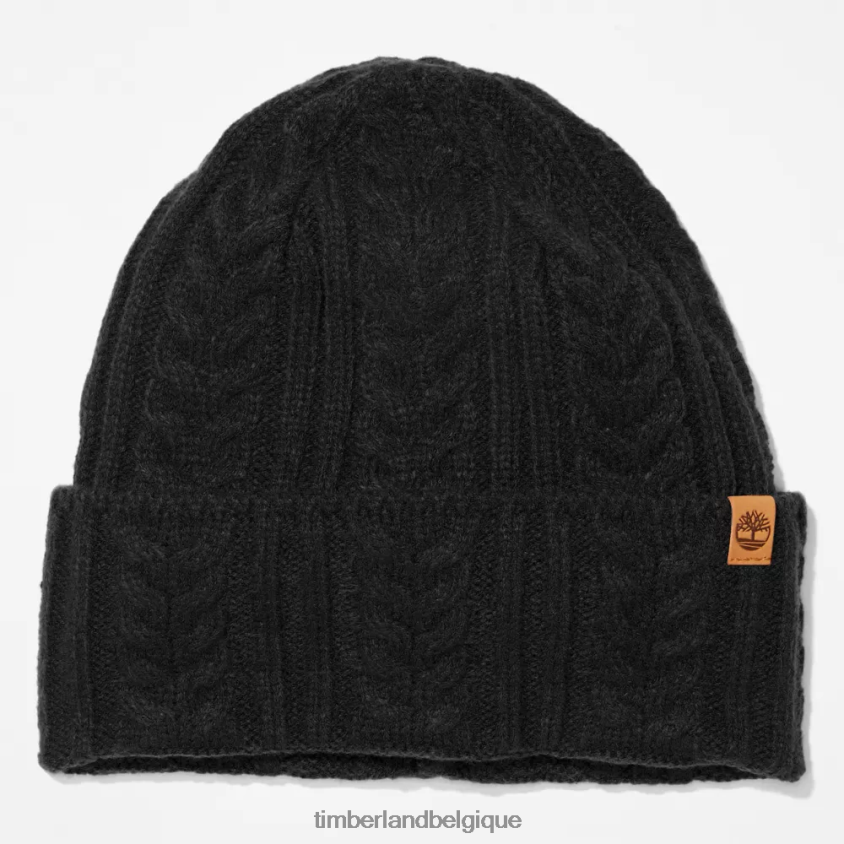 bonnet câblé prescott park femmes Timberland 2042VP1096 accessoires noir